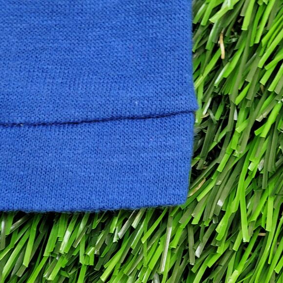 Vintage 80s Sportswear Shirt Small 17x24 Blue - Picture 3 of 12